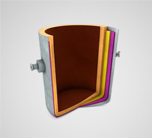 Produits réfractaires pour poches de transport - Insertec