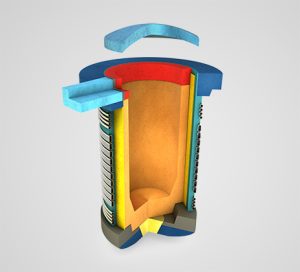 Produits réfractaires pour fours à induction à creuset - Insertec