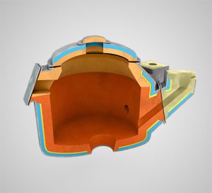 Productos refractarios para horno mantenedor - Insertec