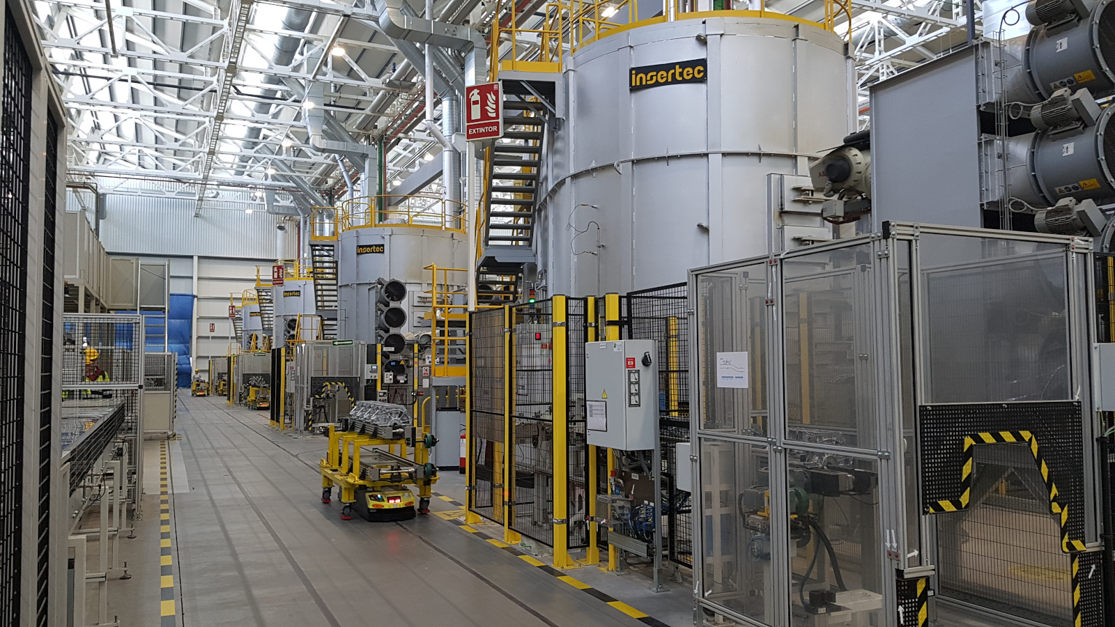 Four rotary-hearth en continu - Insertec