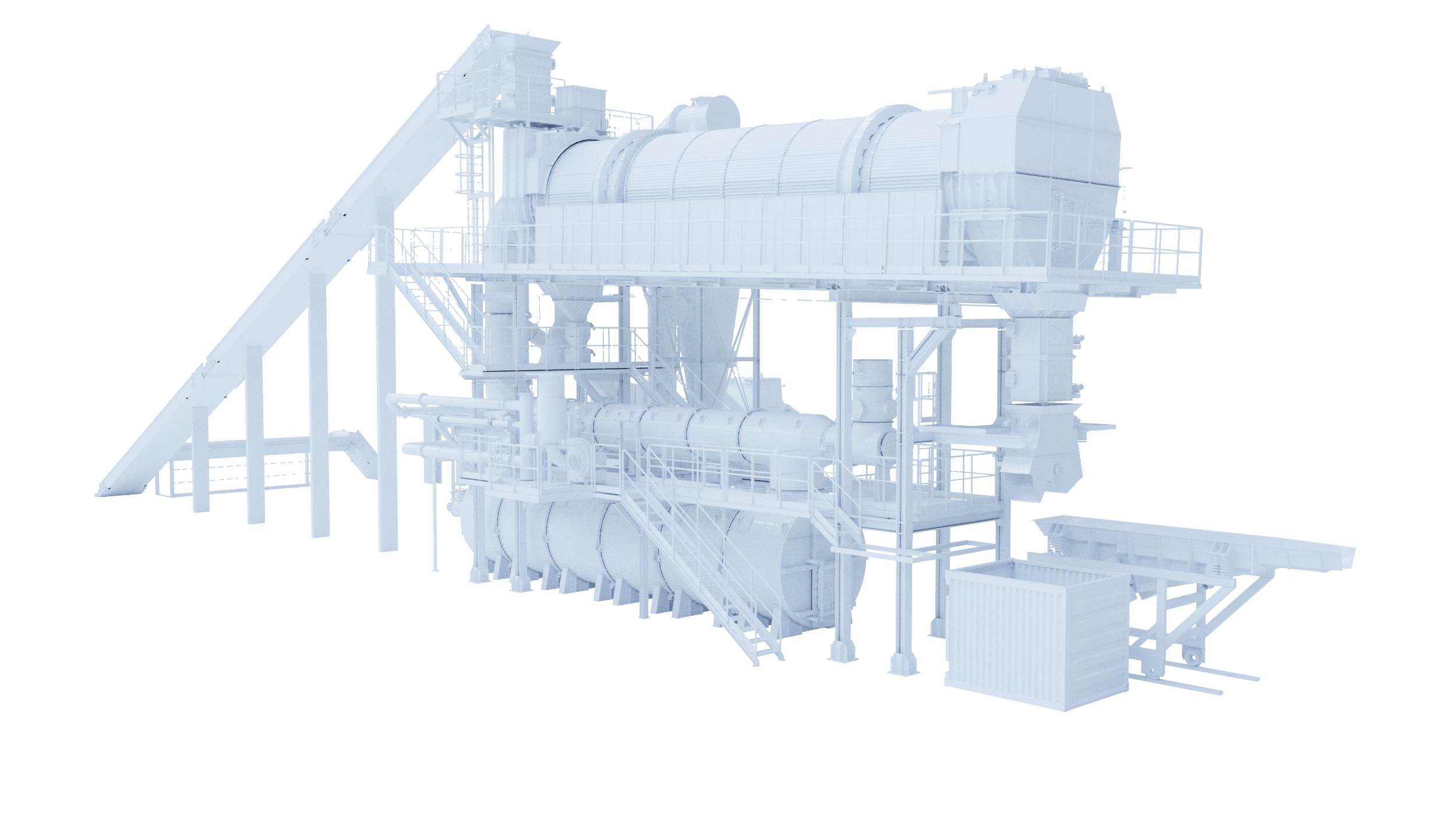 Four rotatif avec système de chauffage indirect, système de recirculation à contre-courant, chambre de postcombustion avec équipement de chauffage au gaz... : IDEX, l'une des meilleures technologies disponibles pour le nettoyage et le décapage de sous-produit métallique